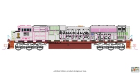 KATO K176-8543 - N - Diesellok EMD D-Day, CP, Ep. VI